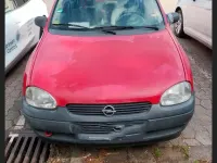 Gebraucht Opel Corsa 60 PS (44 kW) 1998 Rot Kleinwagen