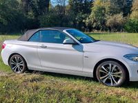 Gebraucht BMW 220 Sport Line 184 PS (135 kW) 2016 Weiß Cabrio