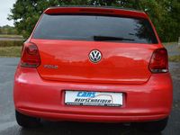 Gebraucht VW Polo Trendline 60 PS (44 kW) 2010 Rot Kleinwagen