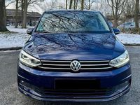 Gebraucht VW Touran Highline 150 PS (110 kW) 2018 Blau Van / Kleinbus