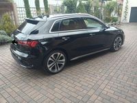 Używany Audi A3 S-Line 150 KM (110 kW) 2024 Czarny Sedan/Limuzyna