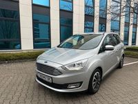 Gebraucht Ford Grand C-Max Titanium 125 PS (91 kW) 2016 Silber Van / Kleinbus