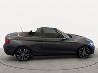 Gebraucht BMW 218 Sport Line 150 PS (110 kW) 2019 Grau Cabrio