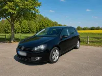 Gebraucht VW Golf VI Style 122 PS (89 kW) 2011 Blau Kleinwagen