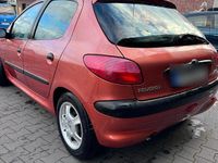 Gebraucht Peugeot 206 2000 Orange Limousine