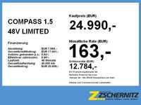 Gebraucht Jeep Compass Limited 131 PS (96 kW) 2023 Graphite grey/dach schwarz SUV