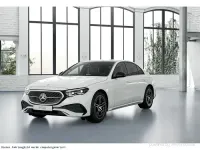 Gebraucht Mercedes E300 Night 204 PS (150 kW) 2024 Unilack polarweiß