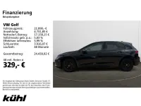 Gebraucht VW Golf VII Active 150 PS (110 kW) 2021 Deep black perleffekt Kleinwagen