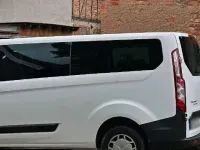 Gebraucht Ford Transit Custom 125 PS (91 kW) 2015 Weiß Van / Kleinbus
