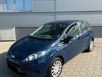 Gebraucht Ford Fiesta 60 PS (44 kW) 2009 Blau Kleinwagen