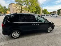 Gebraucht VW Sharan Trendline 150 PS (110 kW) 2017 Schwarz Van / Kleinbus