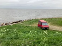 Gebraucht VW Multivan 110 PS (80 kW) 1995 Rot Van / Kleinbus