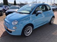 Gebraucht Fiat 500 Lounge 69 PS (50 kW) 2011 Blau Kleinwagen