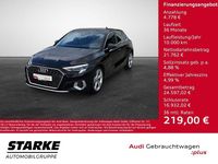 Gebraucht Audi A3 Advanced Plus 150 PS (110 kW) 2023 Mythosschwarz metallic Limousine
