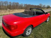 Gebraucht Audi Cabriolet 116 PS (85 kW) 1994 Rot Cabrio