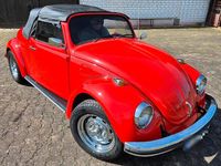 Brugt VW Käfer 34 HK (25 kW) 1974 Rød Cabriolet