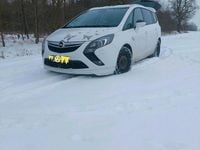 Gebraucht Opel Zafira Tourer OPC 131 PS (96 kW) 2013 Weiß Van / Kleinbus