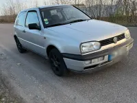 Usata VW Golf 90 CV (66 kW) 1996 Argento Coupé