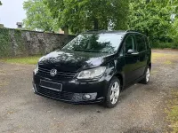 Gebraucht VW Touran Comfortline 105 PS (77 kW) 2011 Schwarz Van / Kleinbus