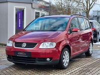 Gebraucht VW Touran Trendline 116 PS (85 kW) 2005 Rot Van / Kleinbus