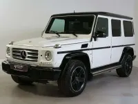 Gebraucht Mercedes G500 421 PS (309 kW) 2017 Designo mystic white 2 SUV