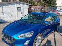 Gebraucht Ford Focus Titanium 120 PS (88 kW) 2019 Blau Kombi