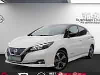 Gebraucht Nissan Leaf N-Connecta 110 kW (150 PS) 2020 Weiß Kleinwagen