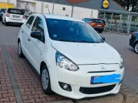 Gebraucht Mitsubishi Space Star 72 PS (52 kW) 2015 Weiß Kleinwagen