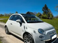 Używany Fiat 500C 86 KM (63 kW) 2012 Biały Kabriolet