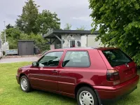 Gebraucht VW Golf III 60 PS (44 kW) 1997 Rot Kleinwagen