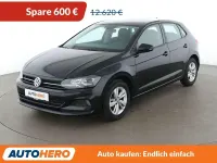 Gebraucht VW Polo Comfortline 95 PS (69 kW) 2020 Schwarz Kleinwagen