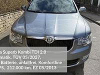 Używany Skoda Superb Elegance 140 KM (102 kW) 2013 Szary Kombi