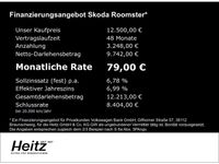 gebraucht Skoda Roomster 1.6 TDI Ambition KlimaSHZ Tempomat
