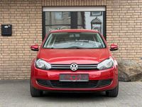 Gebraucht VW Golf VI Trendline 80 PS (58 kW) 2009 Rot Kleinwagen