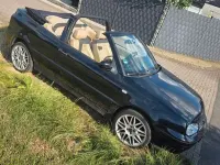 Gebraucht VW Golf Highline 116 PS (85 kW) 2001 Schwarz Cabrio