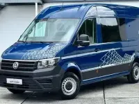Gebraucht VW Crafter 140 PS (102 kW) 2022 Deep ocean blue Van