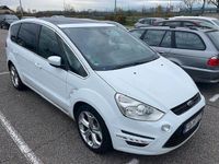 Gebraucht Ford S-MAX Titanium 163 PS (119 kW) 2013 Weiß Van / Kleinbus