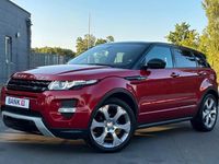 Gebraucht Land Rover Range Rover evoque Dynamic 241 PS (177 kW) 2014 Rot SUV