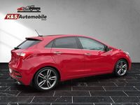 gebraucht Hyundai i30 1.6 TGDI Turbo*NAVI*BIXENON*RFK*SHZ*TMP