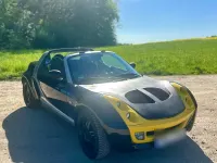 Gebraucht Smart Roadster 82 PS (60 kW) 2003 Schwarz Cabrio
