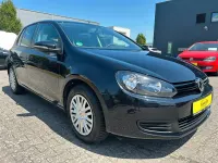 Gebraucht VW Golf VI Trendline 80 PS (58 kW) 2009 Schwarz Kleinwagen