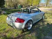 Gebraucht Audi TT Roadster 180 PS (132 kW) 2001 Silber Cabrio