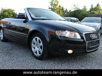 Gebraucht Audi A4 Cabriolet 163 PS (119 kW) 2007 Schwarz metallic Cabrio