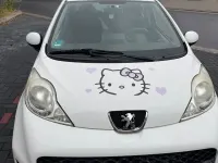 Gebraucht Peugeot 107 Filou 68 PS (50 kW) 2010 Weiß Kleinwagen