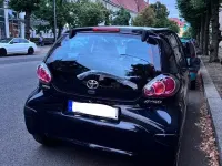 Gebraucht Toyota Aygo 68 PS (50 kW) 2009 Schwarz Kleinwagen