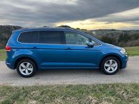 Gebraucht VW Touran Highline 150 PS (110 kW) 2016 Blau Van / Kleinbus