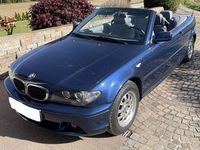 Gebraucht BMW 318 Cabriolet Sport Line 150 PS (110 kW) 2004 Blau Cabrio