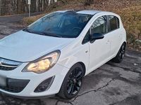 Gebraucht Opel Corsa 101 PS (74 kW) 2013 Weiß Kleinwagen