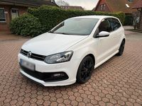 Usata VW Polo R-line 105 CV (77 kW) 2013 Bianco Utilitaria
