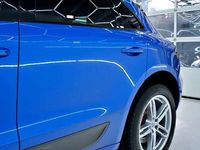 gebraucht Porsche Macan Turbo TOP Zustand, Saphirblau, Carbon, Alcantara